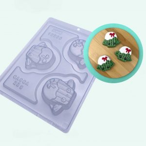 Molde 3 Partes Cactus Carita