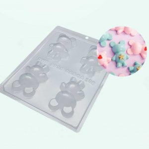 Molde 3 Partes Osito Pequeño