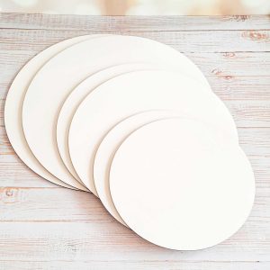 Bases MDF Durolac® para tortas - Blanco, 25 cm