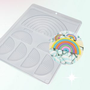 Molde Simple Arcoiris