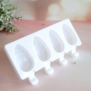 Molde Paleta Cakesicle Huevo Rizado 4 Cavidades
