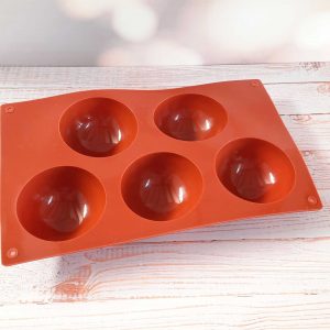 Molde Silicona Semi Esfera - 5