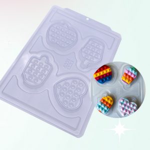 Molde Simple (SP) Fun Pop It - Fun Pop It 2