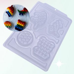 Molde Simple (SP) Fun Pop It - Fun Pop It 3
