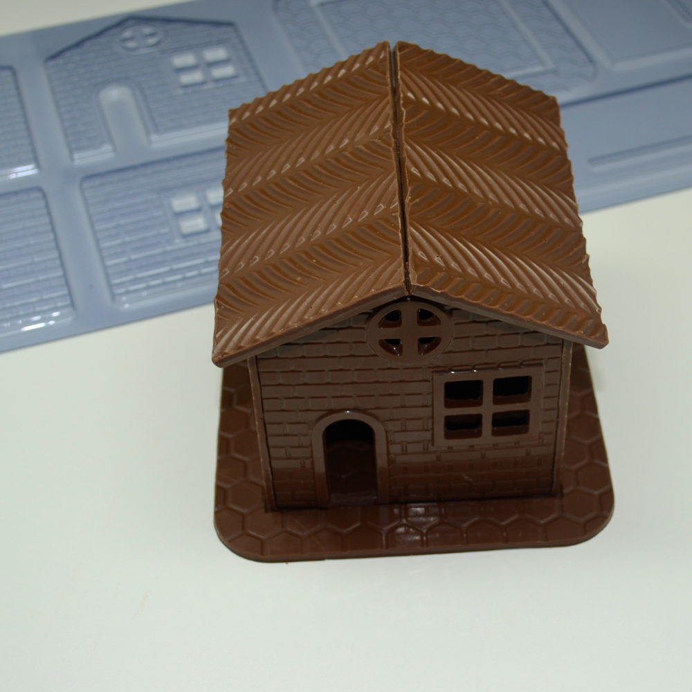 Placa Big Simple Casita Chocolate 6 cavidades - Imagen 10