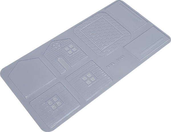 Placa Big Simple Casita Chocolate 6 cavidades - Imagen 11