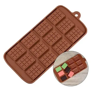 Molde Silicona Tabletita Chocolate