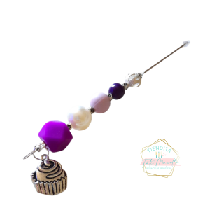 Punzón repostero con dije Morado 2
