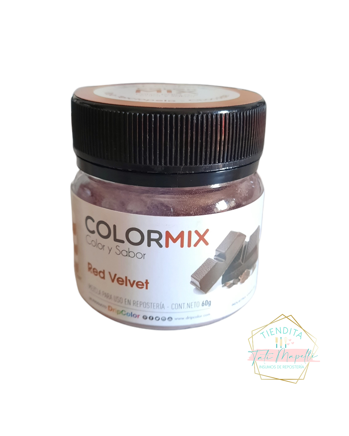 Colorante Color Y Sabor Polvo Comestible Colormix Red Velvet - $ 4.635