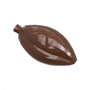 Molde Chocolate Haba Cacao Facetado