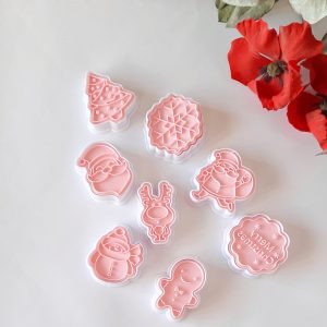 Set Cortador y Stamp Galletas de Navidad Modelo 2