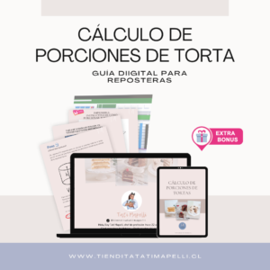 Ebook Calculo de porciones de torta