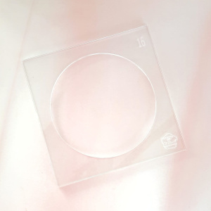 Panquequera de acrílico Redonda (5mm grosor) - 16 cm