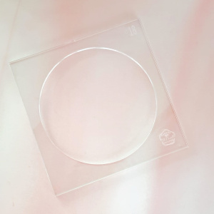 Panquequera de acrílico Redonda (5mm grosor) - 18 cm