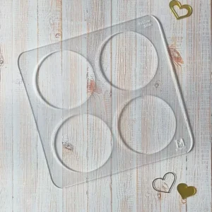 Placa Panquequera Mini Torta - Redonda 12 cm