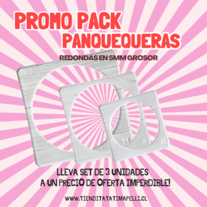 PROMO Pack Panquequeras Redondas 5mm