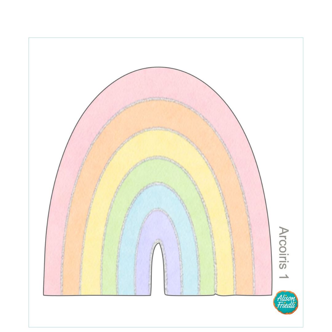 Cortador Galleta Arcoiris