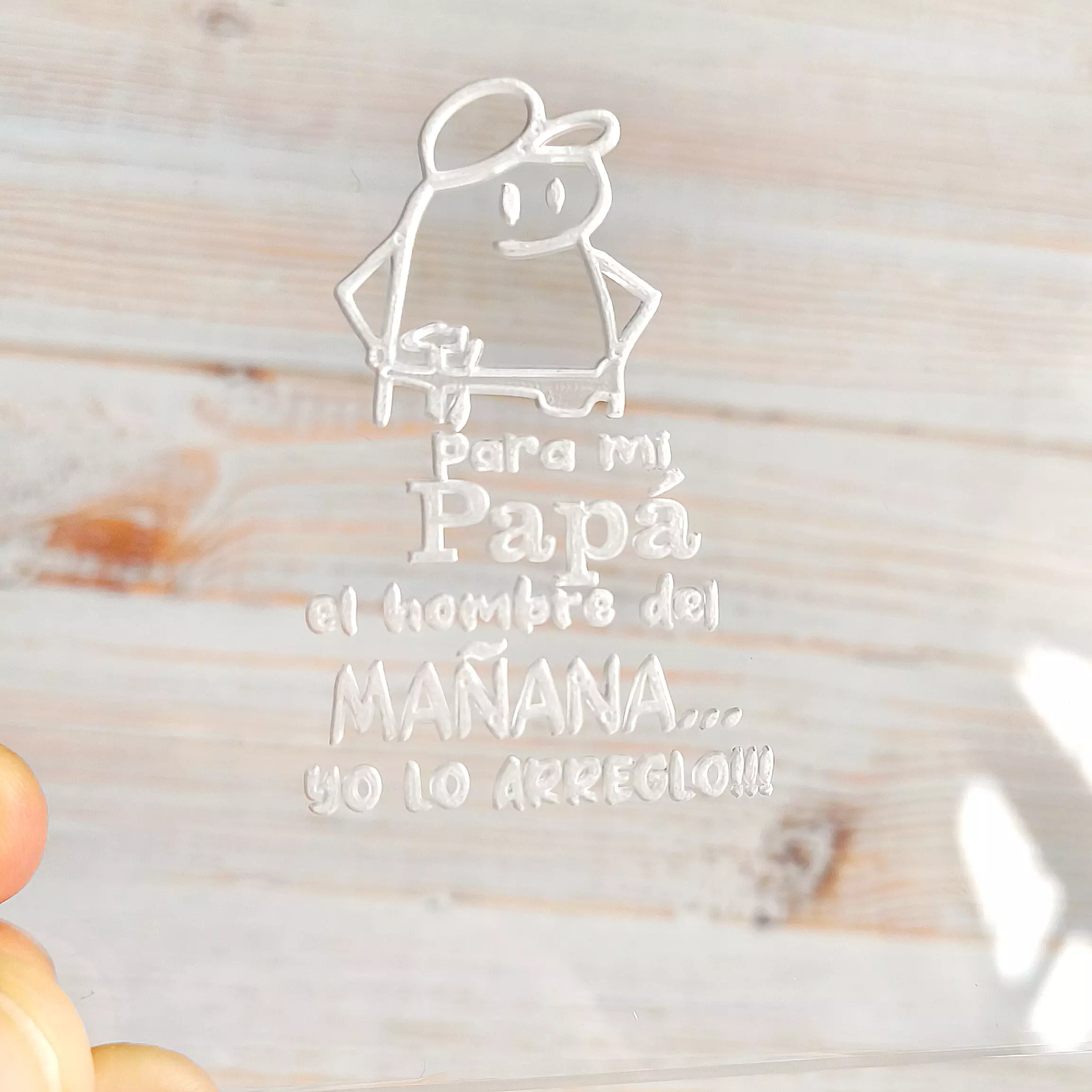 Stamp Papá Modelo 8 - Imagen 2
