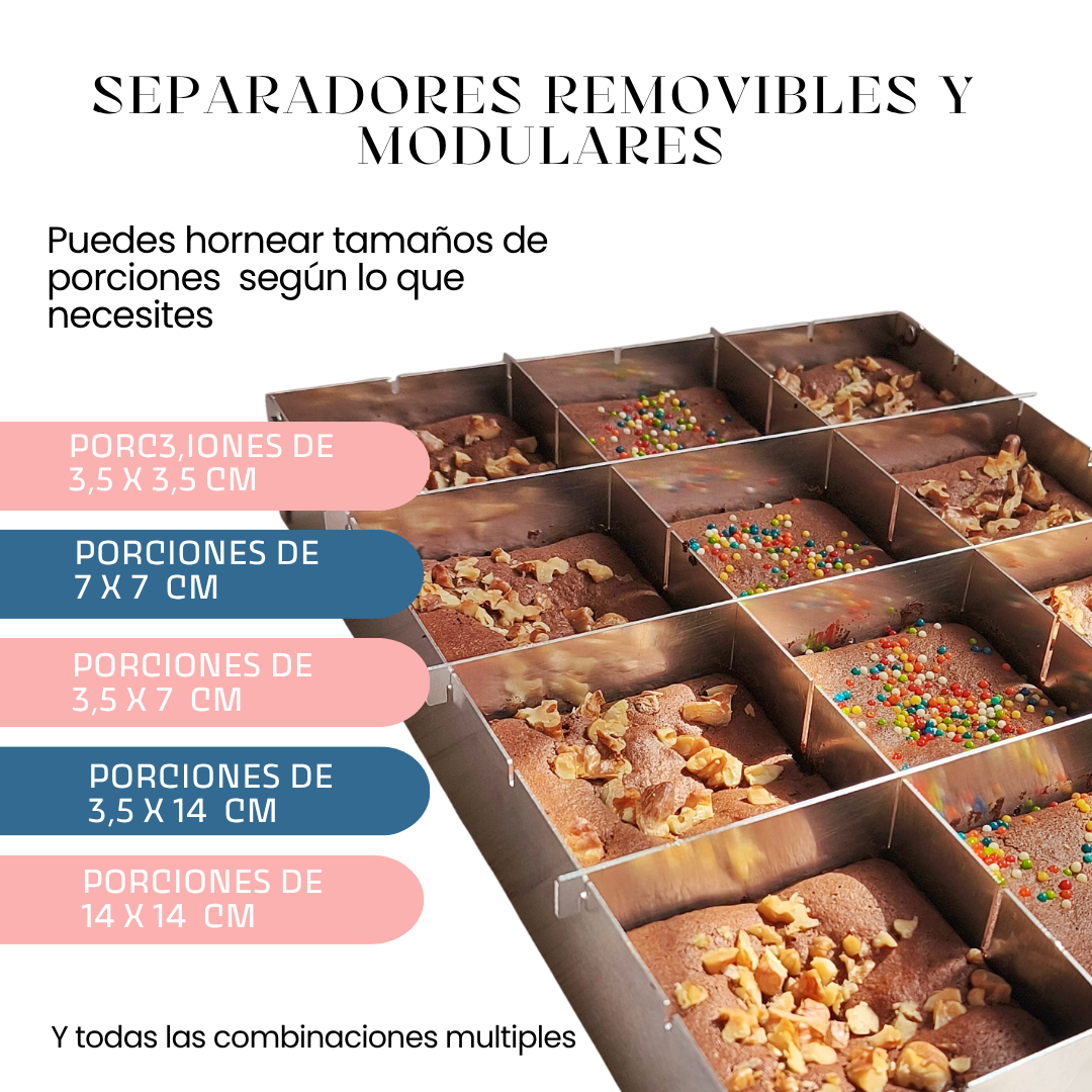 Molde Brownie 21 x 28 cm CYBER - Imagen 4